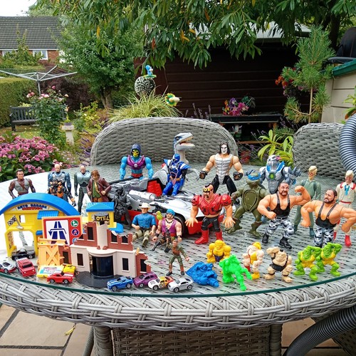 Vintage toy bundle wwf - vintage, bundle...