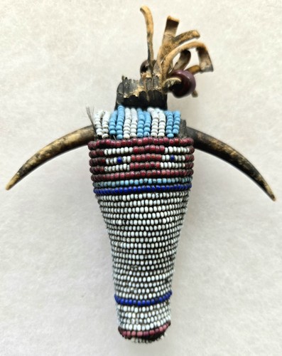 Antique native american beaded - native,