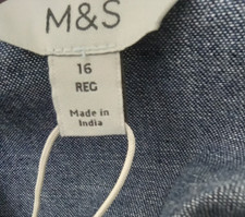 M&S Women's Dress Blue Denim
