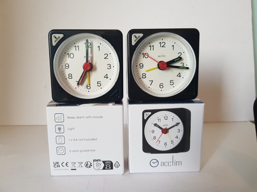 Acctim travel alarm clocks - acctim,