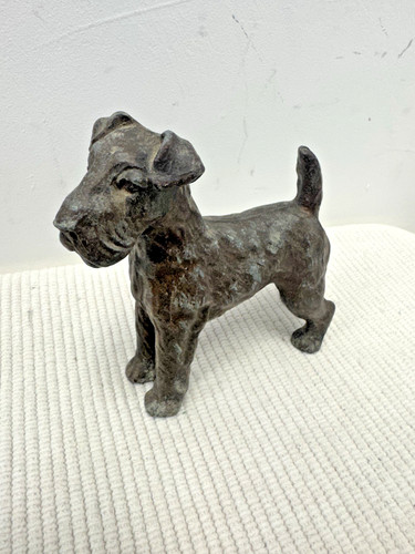Antique schnauzer fox terrier - schnauzer,