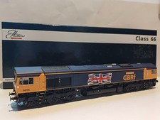 Hattons GBRF Class 66 locomotive 66705 Golden Jubilee with Union Flag