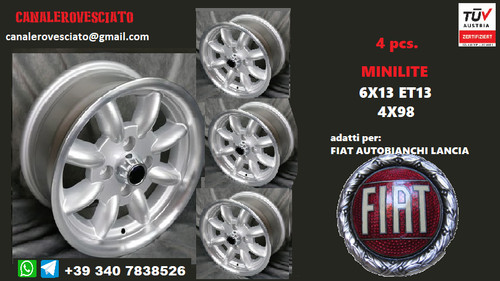 Minilite alloy wheels 13 - minilite,