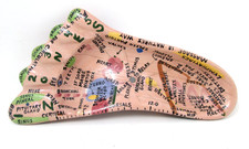 Vtg Foot Ashtray Reflexology