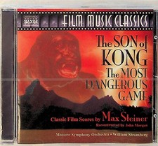 The Son Of Kong & Most Dangerous Game Soundtrack Score CD -NEW -Max Steiner 