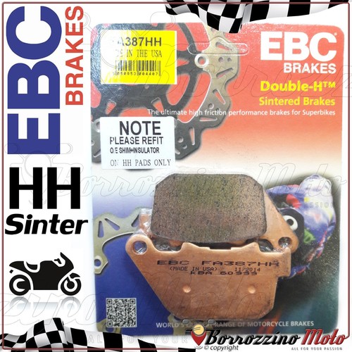 Brake pads rear - rear, hh