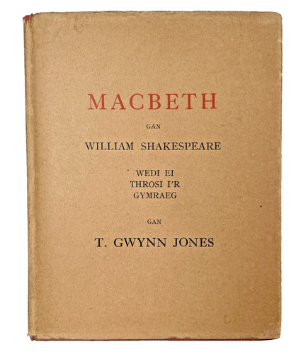 Macbeth shakespeare welsh - macbeth,