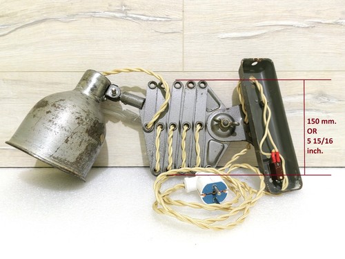 Vintage ussr scissor lamp - ussr, from