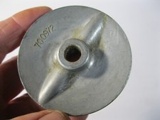 1 - Alloy Single Belt Pulley - 2-5/8'' Diameter x 0.36" Bore ( To Fit 1/2") VGC