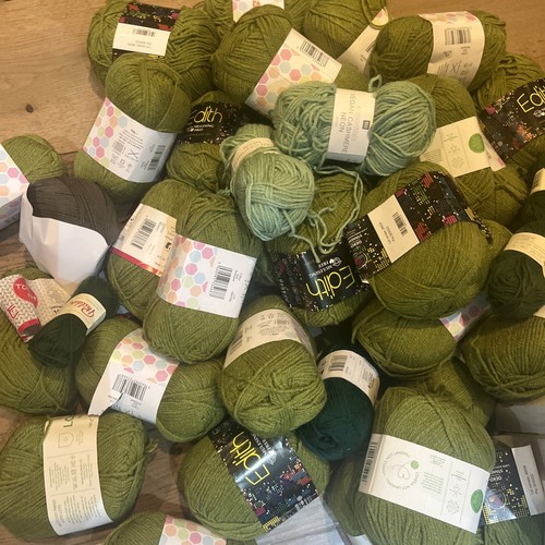 Bundle green mixed ply - green,