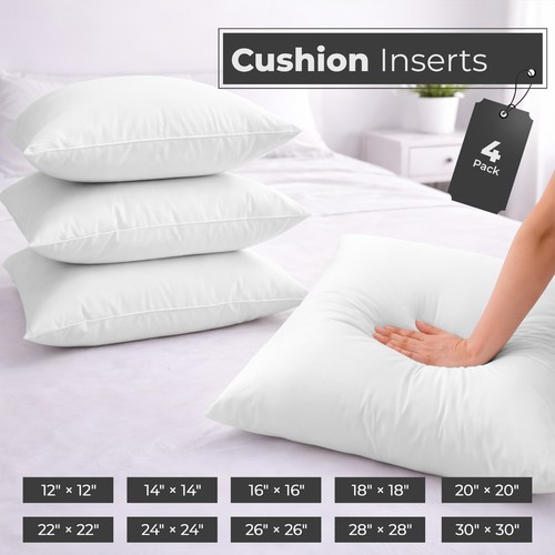 Pack cushion pads inserts - of, 4