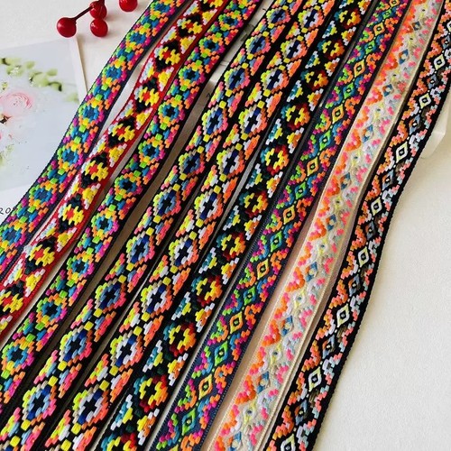 Ethnic jacquard bohemian trim - bohemian,