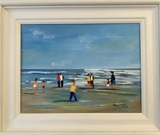 Contemporary Signed Beach