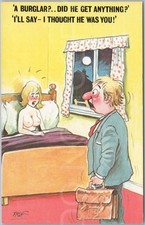 Vintage Cartoon Postcard