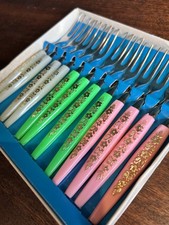 Vintage 1970's  Boxed 12 Pink