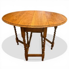 Antique Oak Drop Leaf Gateleg