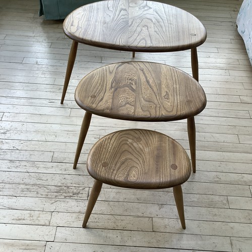 Ercol blonde elm pebble nest - elm,
