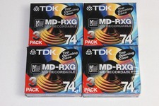 12 x Brand New TDK MD-RXG 74