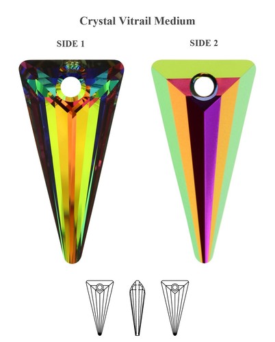 Swarovski crystals 6480 spike - crystals,