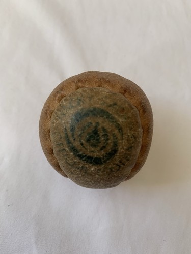 Vintage leather hacky - hacky, sack