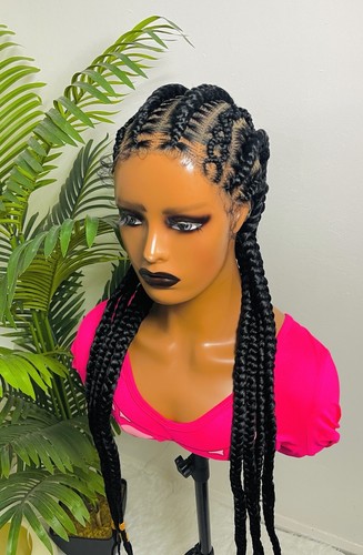 Cornrow braided 360 lace - 360, wig