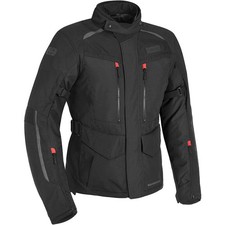 Oxford Continental Advanced Waterproof Motorcycle Motorbike Jacket - Tech Black