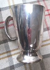 half pint tankard silver