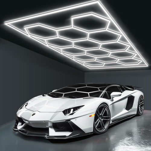 14hex hexagon led - lighting, car