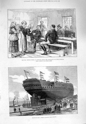 Original old antique print - original,