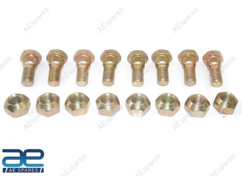 Rear wheel hub bolt with - wheel, 8