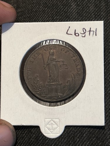 1795 bungay halfpenny token - bungay,