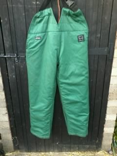 Stihl chain saw trousers - saw,
