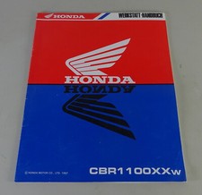 Workshop Manual Supplement Honda CBR 1100 XX Super Blackbird status 07/1997