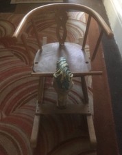 For Repair/Restoration - Vintage Children’s Wooden Rocking-Horse, Probably 80s