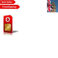 Dual Pack Vodafone Pay As You Go SIM Card - New Mobile Numbers, LTE Ready