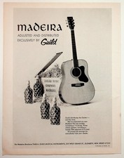 Vintage Madeira Guild Guitars