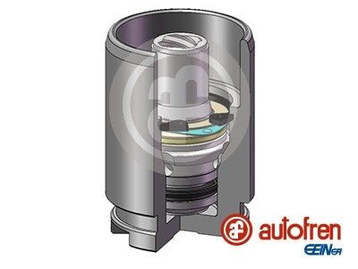 Rear axle piston brake - axle, piston,