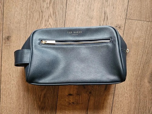 Ted baker navy leather wash - navy,