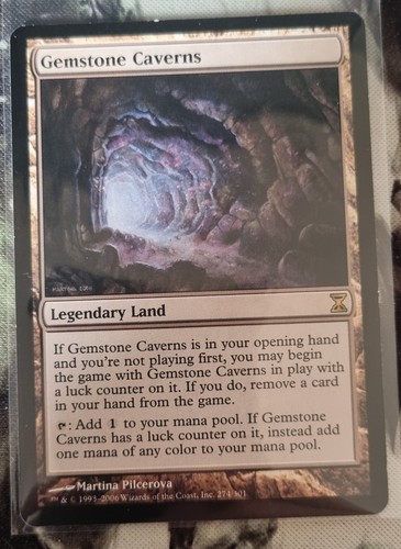Mtg gemstone caverns - gemstone,