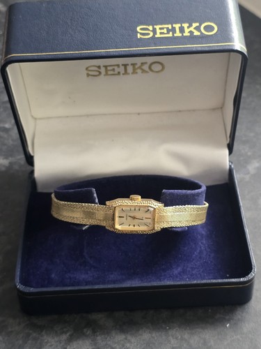 Seiko vintage gold plated - vintage,