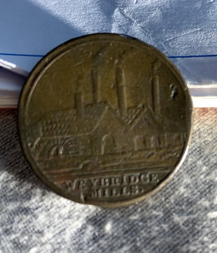 Weybridge mills one penny - weybridge,