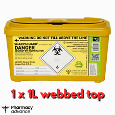1 litre Sharpsguard Sharps Bin