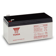 GENUINE YUASA NP2.8-12, 12v 2.8Ah - 2.8Ah & 3.2Ah Burglar Alarm Battery