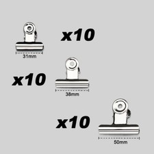 Bulldog Clip Stainless Letter