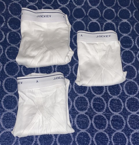 Vtg front jockey 38 white - vtg, sz