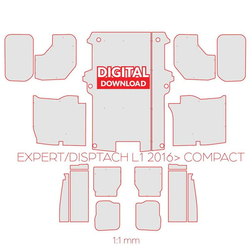 Citroen dispatch dxf files cnc - citroen,