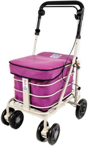 Wheel shopping trolley with - 6,