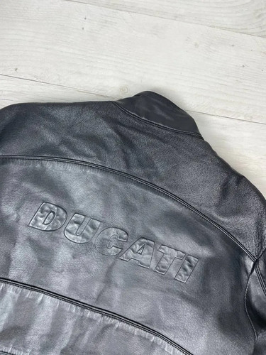 Puma ducati leather jacket big - leather,
