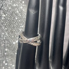 Thomas Sabo Together Forever Ring Size 48 J Sterling Silver Halmarked Cz Gems