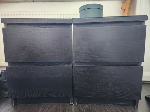 Ikea bedside table drawer - bedside, 2-drawer